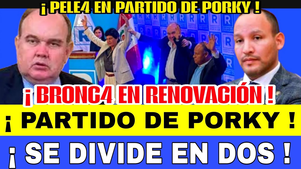 BOMB4ZOO/ PARTIDO DE RAFAEL LOPEZ ALIAGA SE CAE A PEDAZOS CONGRESISTA MUÑANTE CULPA A NORMA YARROW