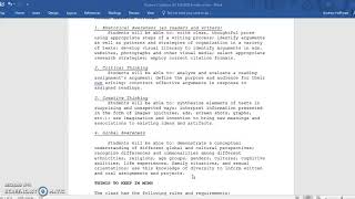 Syllabus for ENGL 101 Fall 2020 8-week online