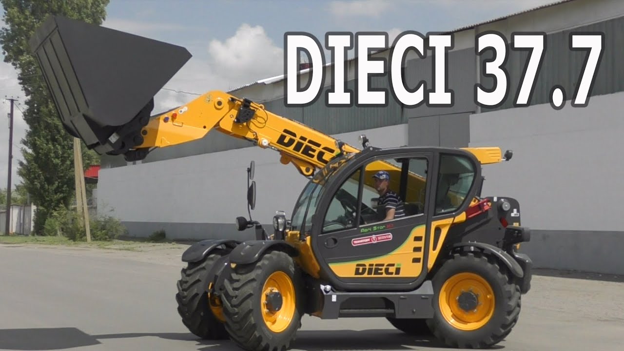 Відео-огляд навантажувача №1 в Україні DIECI Agri Star 37.7