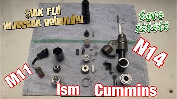 Project $10k FLD’s Cummins m11 fuel injectors are rebuilt and done!!!!! Thank you ASP Diesel!