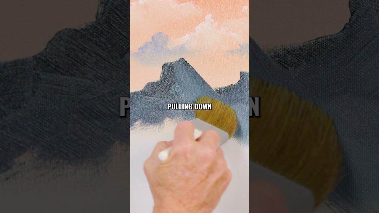 Moving mountains with Doug Hallgren #paintingtutorial #bobross #art