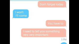 Saddest Texting story ever😭😭