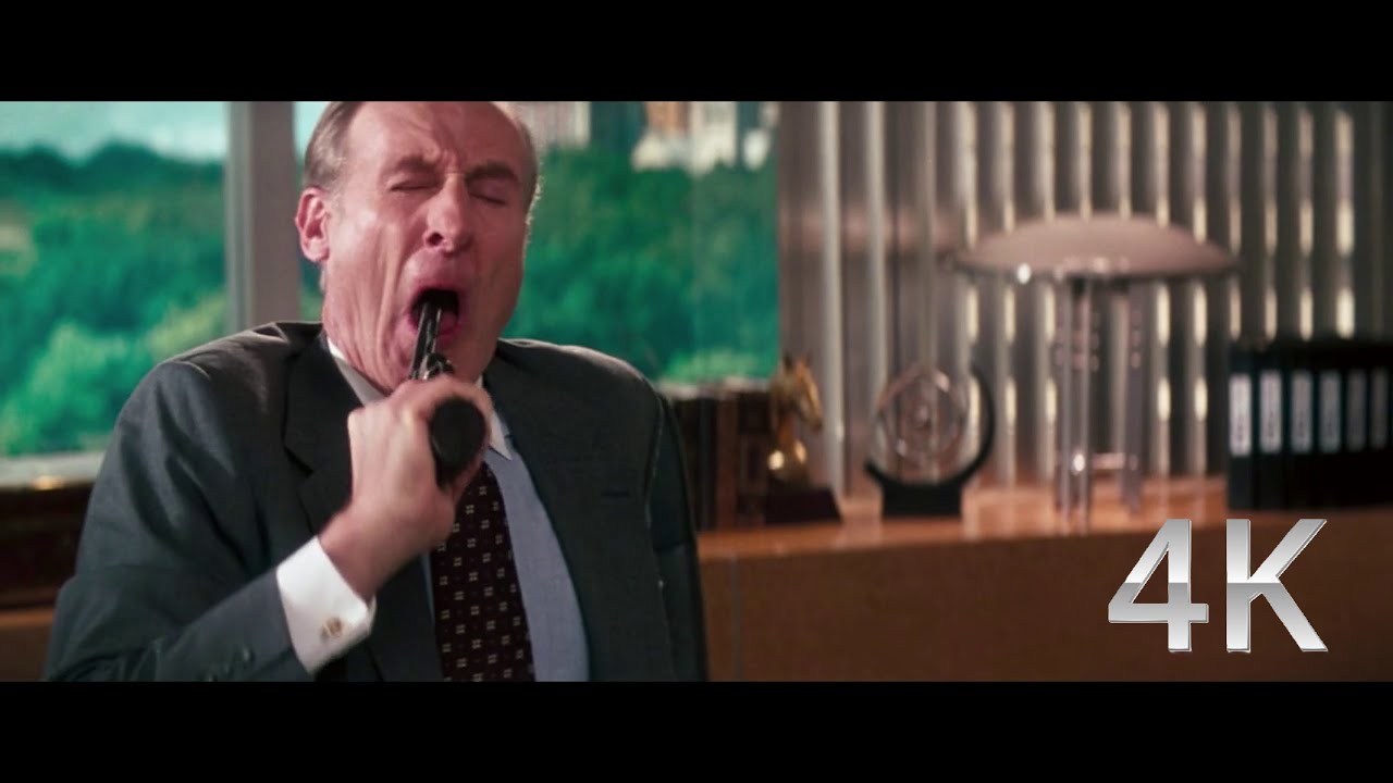 Stressed boss commits suicide - Eraser (1996) 4K