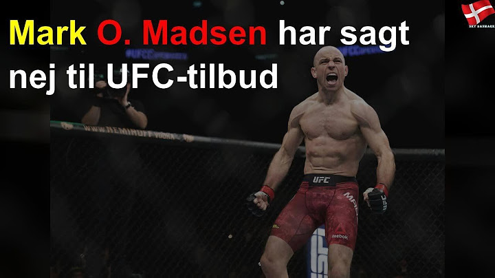 Mark O. Madsen har sagt nej til UFC-tilbud