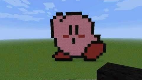 Minecraft: 8-bit kirby