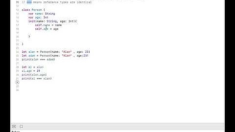 Equality vs Identity | iOS interview preparation | short videos