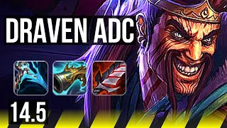 DRAVEN & Alistar vs APHELIOS & Maokai (ADC) | 6 solo kills, 600  games | BR Grandmaster | 14.5