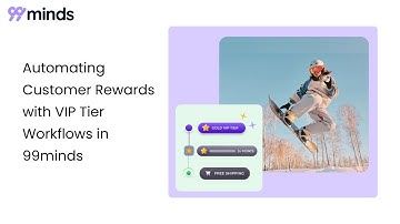 Automating Customer Rewards with VIP Tier Workflows in 99minds