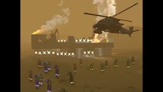Zombie Escape Helicopter Extraction - Space Engineers