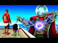 FRANKLIN And SHINCHAN Became SPIDERMAN To SAVE MARVEL TEAM FROM MYSTERIO in GTA 5 (PART 2)