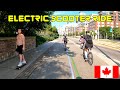 Canada Day Downtown Toronto Electric Scooter Adventure 🇨🇦 (July 1, 2021)