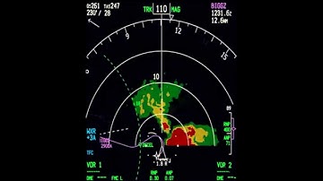 A short demo of the PMDG 737 NGX Weather Radar