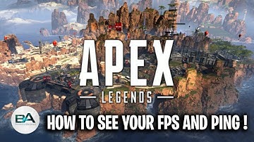 How to SEE YOUR FPS AND PING in Apex Legends !