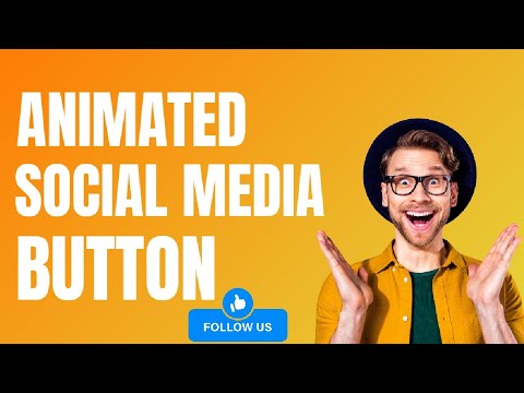 Here's How To Make Your Own Animated Social Media Buttons With Cool Hover Effects Using Html5!
