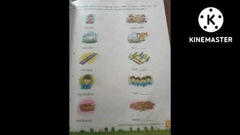 CLASS- 1- ENGLISH GRAMMAR.- CH.-5- ONE AND MORE THAN ONE