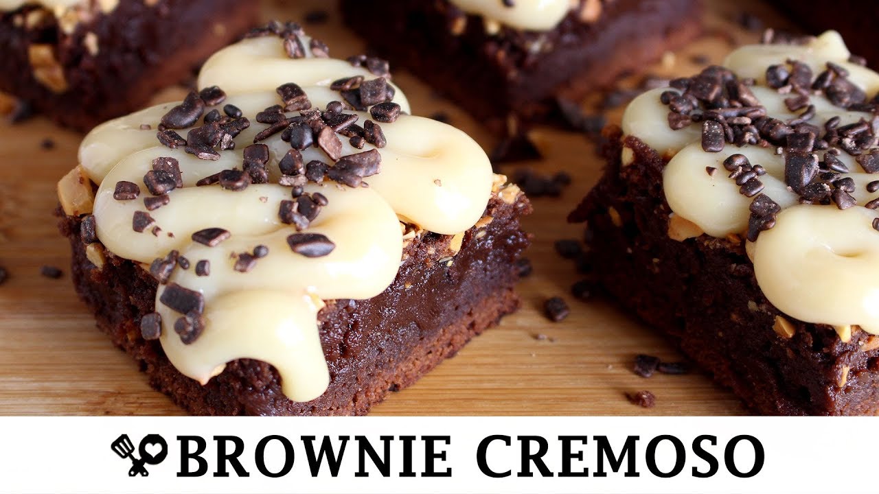 BROWNIE CREMOSÃO RECEITAS QUE AMO