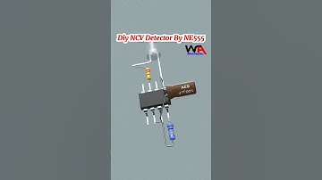 Diy NCV Detector Using NE555 Timer Ic #diyelectronics #electronics #electronicsprojects