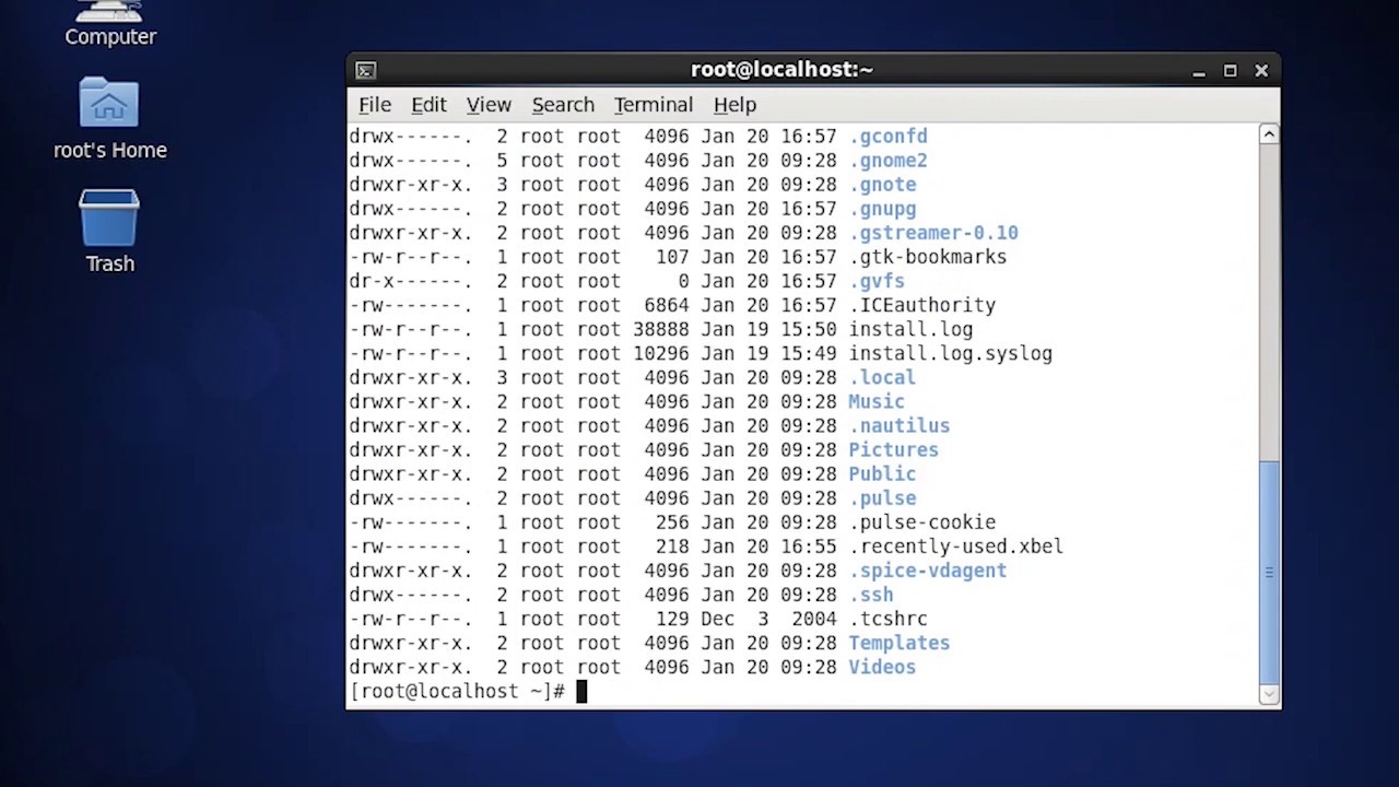 คําสั่ง linux เบื้องต้น  Update  คำสั่ง Linux เบื้องต้น