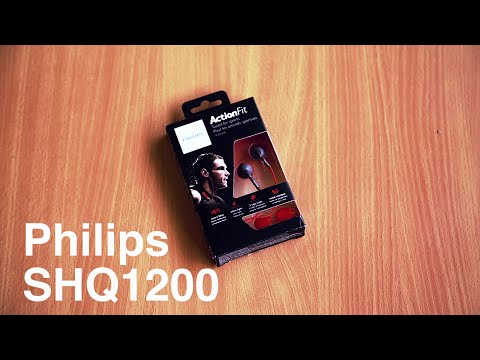 Philips SHQ1200 ActionFit Sports Headphones Unboxing, Review & Sound Test