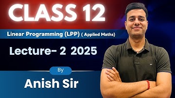 📊 **Linear Programming Problems – Class 12 Applied Maths | Part 2 | Word Problem Solving**