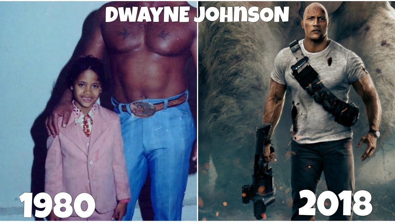 Dwayne Johnson Childhood Photos ♥♥♥ The Rock Childhood Photos♥♥♥ YouTube