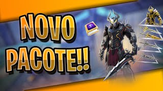 MOSTRANDO A NOVA SKIN CAVALEIRO OMEGA COMBOS FORTNITE