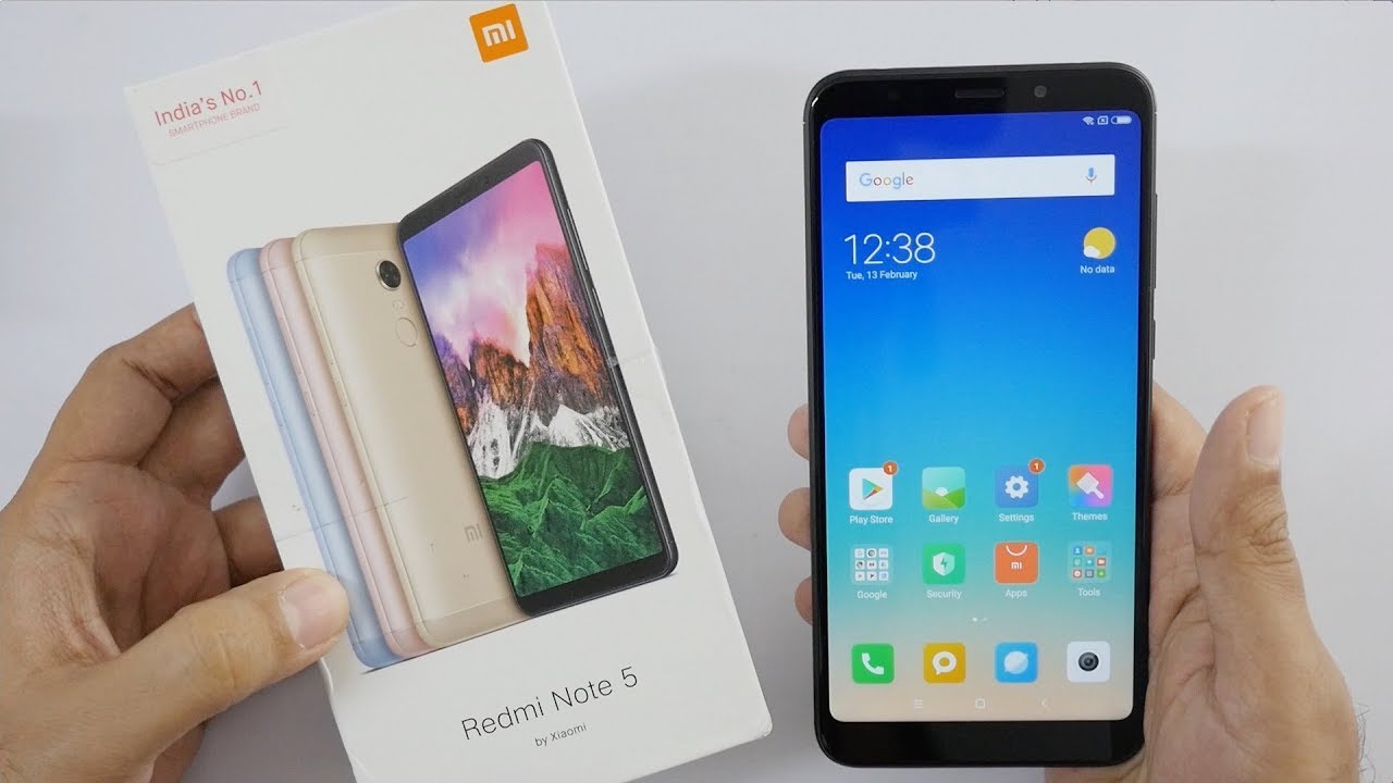 Xiaomi Redmi Note 5 - Unpacking