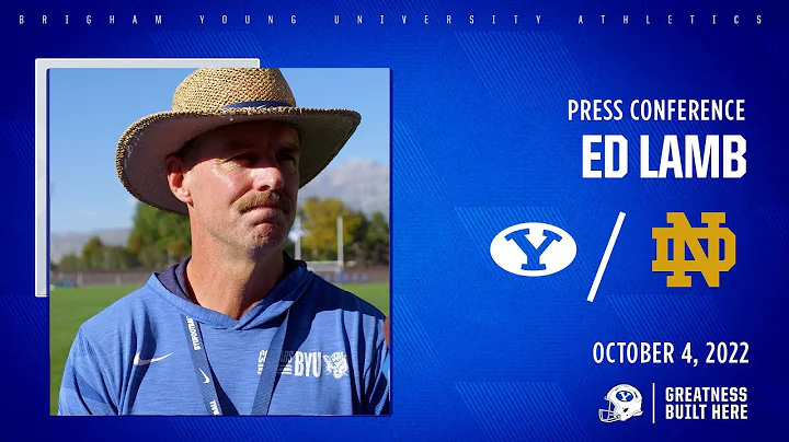 BYU Football | Press Briefing | Notre Dame | Ed La...