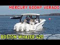 TRIPLE NEW MERCURY 600HP V-12 VERADO - Boston Whaler 420 OUTRAGE