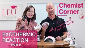 Measuring Heat in Gel & Curing Lamps | Chemist Corner with Jim McConnell ft Liz Morris