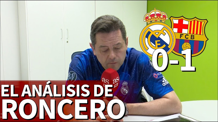 Real Madrid 0- Barcelona 1 | Roncero y el gran problema del Madrid tras la debacle | Diario AS