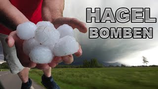 Extremes HAGELUNWETTER in Bayern - Superzellen in Süddeutschland