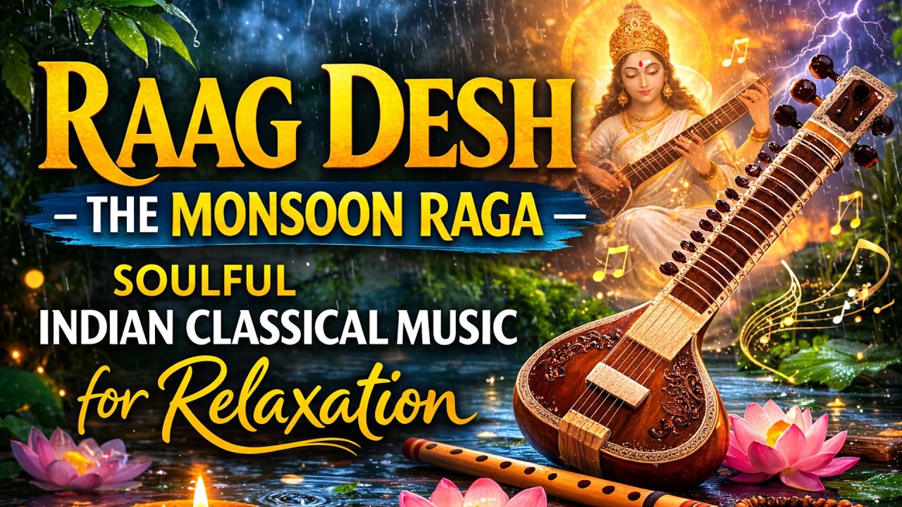 Raag Desh – The Monsoon Raga | Soulful Indian Classical Music for ...