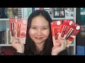 Cathy Doll Vit C Water Tint & Wanna Shine Lipstick Unboxing + Swatch | Win Metawin