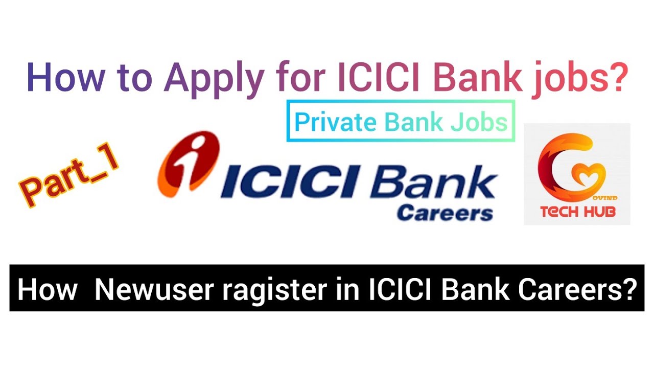 How to apply for ICICI Bank jobs? How newuser Ragister in ICICI Bank Careers? 2023 Part_1