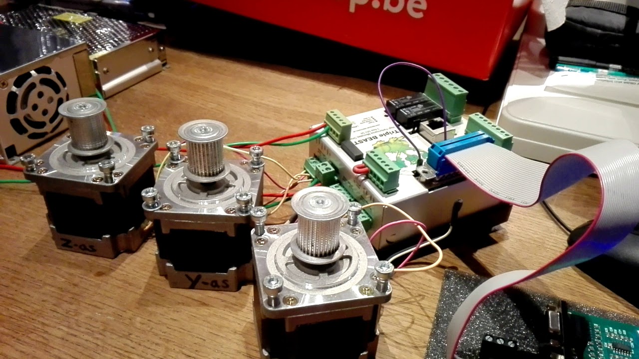 Eding CNC - Triple Beast - Isel Stepper from ISEL CPM 4030