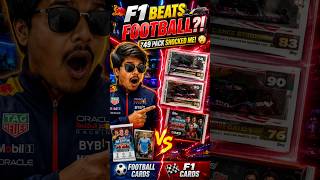 🏎️ Can ₹49 F1 Cards Beat Football Cards?! 😳  #turboattax #formula1 #sportscards #shorts