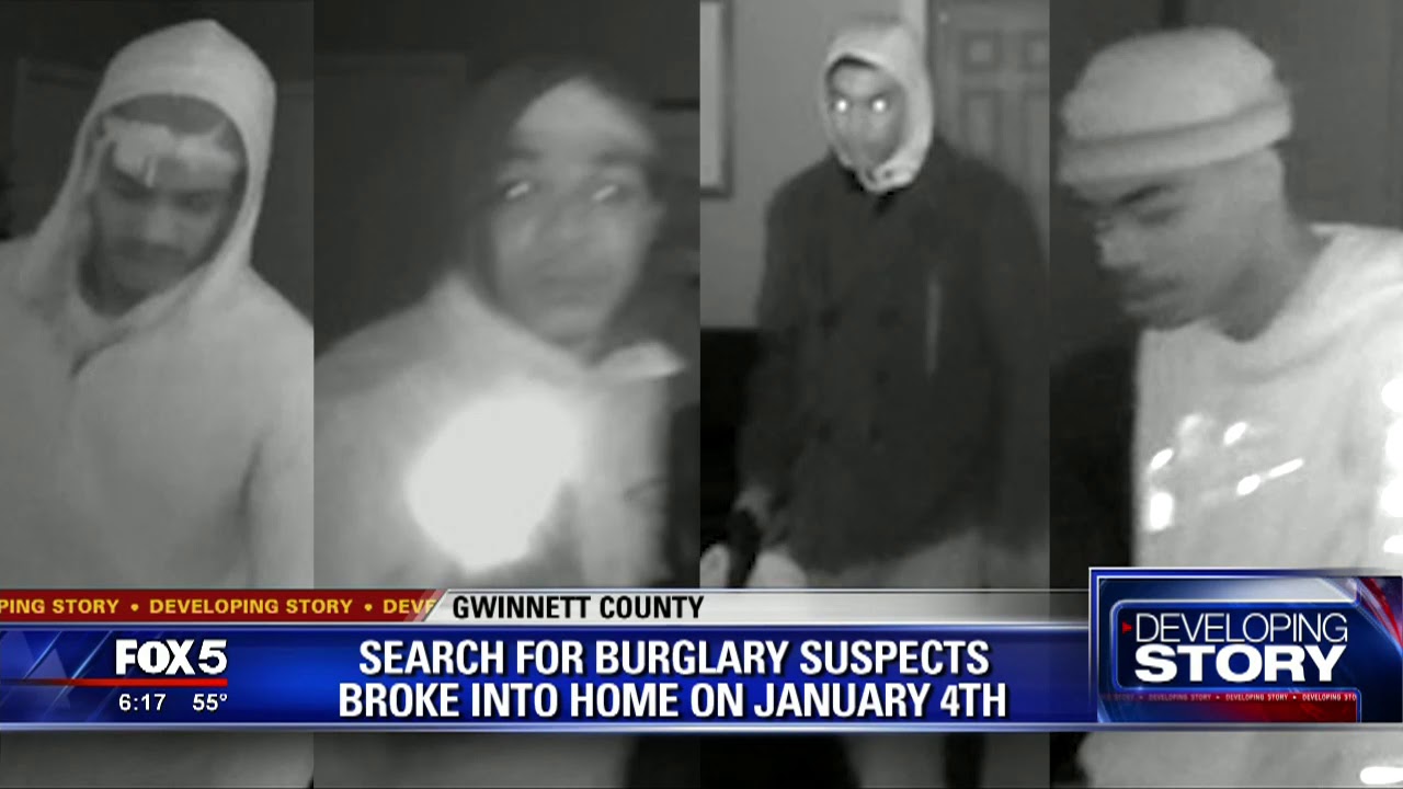 Search for burglary suspects broke into home - YouTube