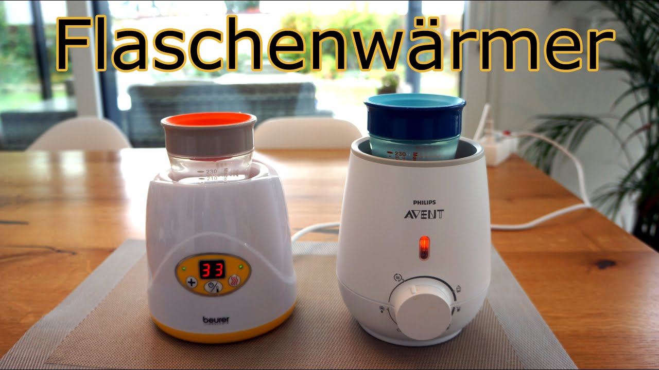 Der richtige Flaschenwärmer für das Baby Test: Beurer vs Philips Avent,  welcher ist besser geeignet? - YouTube