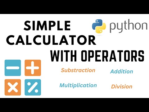 Simple calculator with  + - * / operation using python