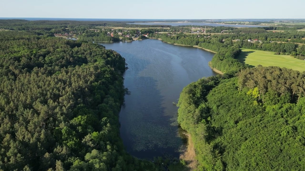 JEZIORO KOŁCZEWO | Lake KOLCZEWO | Drone Footage [4K]