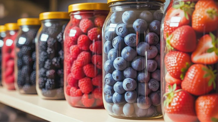 I Store Fresh BERRIES In A Jar Without Spoiling! No Freezing Needed!