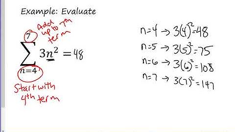 7 3 Part 1 Sigma Notation