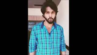 Santhu straight forward dailogue .. Yash radhika dubsmash ...heartouching