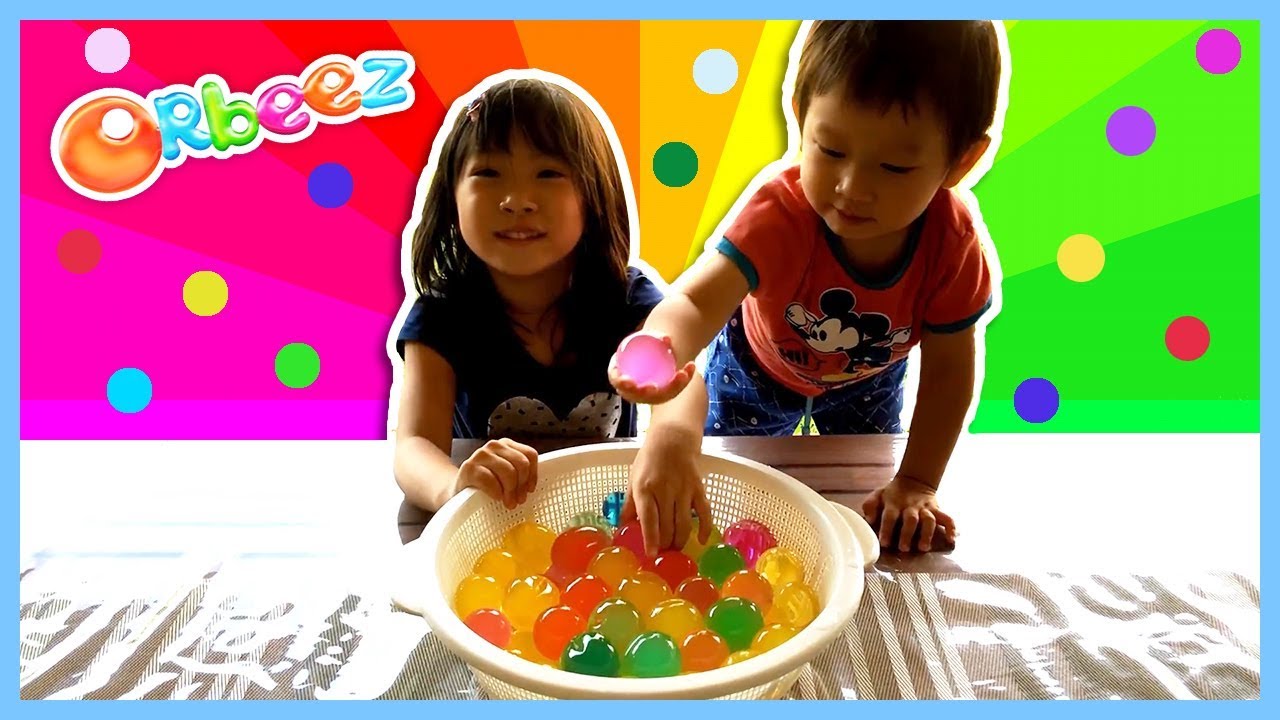 Big Jumbo Magical Orbeez! Crush, Throw And Play With Jumbo Water Balls