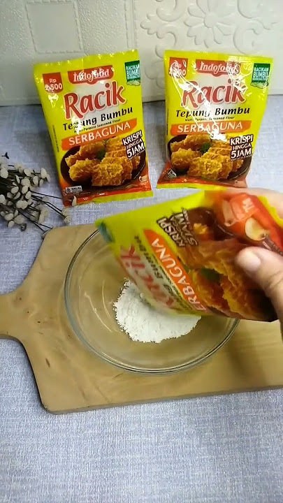 Ide masak simple tempe goreng tepung #resepmakanan #review