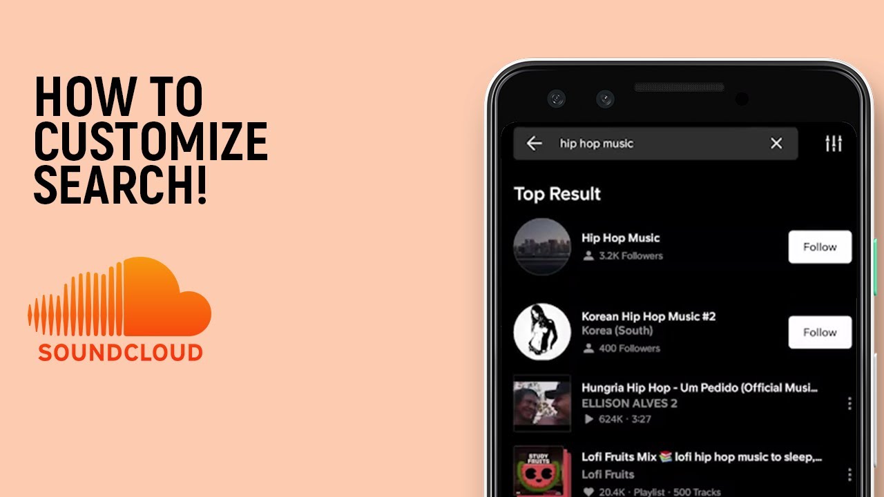 How to Customize Search on Soundcloud [easy]