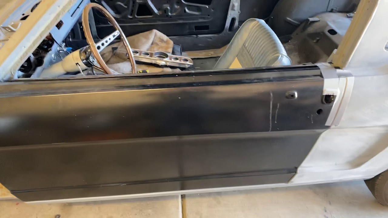 Mustang door removal YouTube