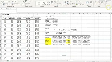 Building good multiple regression models in Excel