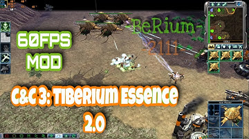C&C 3 Tiberium Essence Mod - (GAMING AT 60FPS) | Skirmish Gameplay 2V2V4